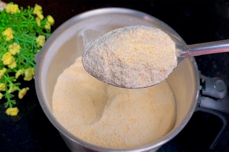Thính gạo chất lượng quyết định mùi thơm của món ăn. Ảnh: Sưu tầm