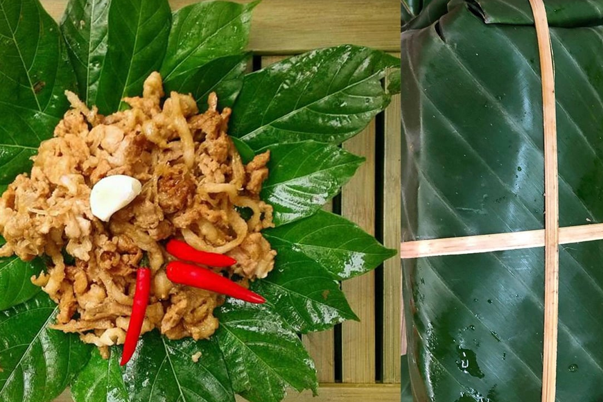 Thưởng thức nem nướng Hữu Lũng. Ảnh: Sưu tầm