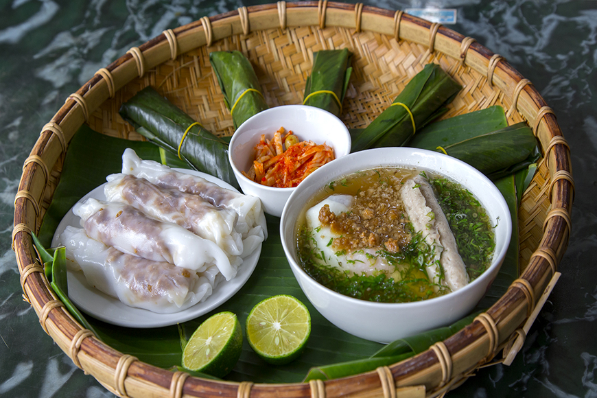 Địa chỉ bánh cuốn trứng ngon tại Lạng Sơn. Ảnh: Sưu  tầm