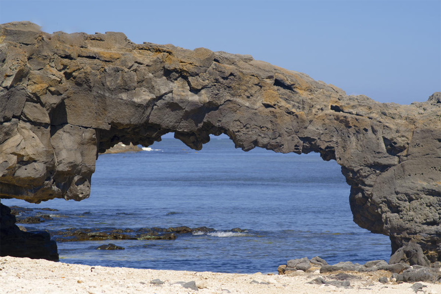 Điểm đến check in nổi bật trên đảo Lý Sơn. Ảnh: Sưu tầm