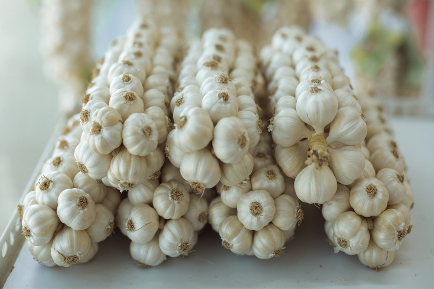 Tác dụng tuyệt vời của tỏi Lý Sơn. Ảnh: Sưu tầm