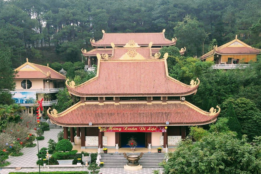 Nét đẹp truyền thống tại Thiền viện Trúc lâm Tây Thiên. Ảnh: Sưu tầm