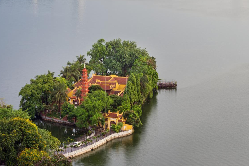 Ngôi chùa linh thiêng hàng đầu Hà Nội. Ảnh: Sưu tầm