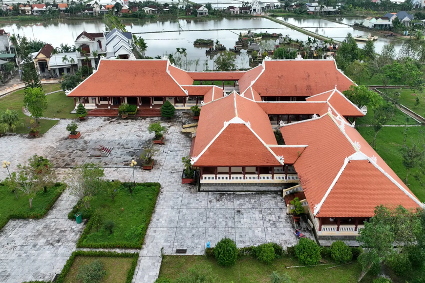 Đôi nét về khu lưu niệm. Ảnh: Sưu tầm