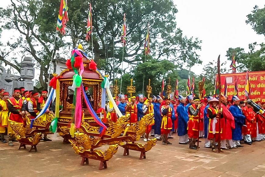 Nghi thức quan trọng mở đầu lễ hội. Ảnh: Sưu tầm