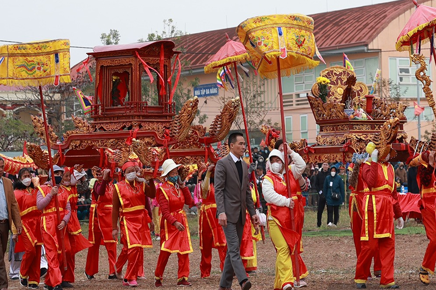 Những nghi lễ tâm linh nổi bật. Ảnh: Sưu tầm