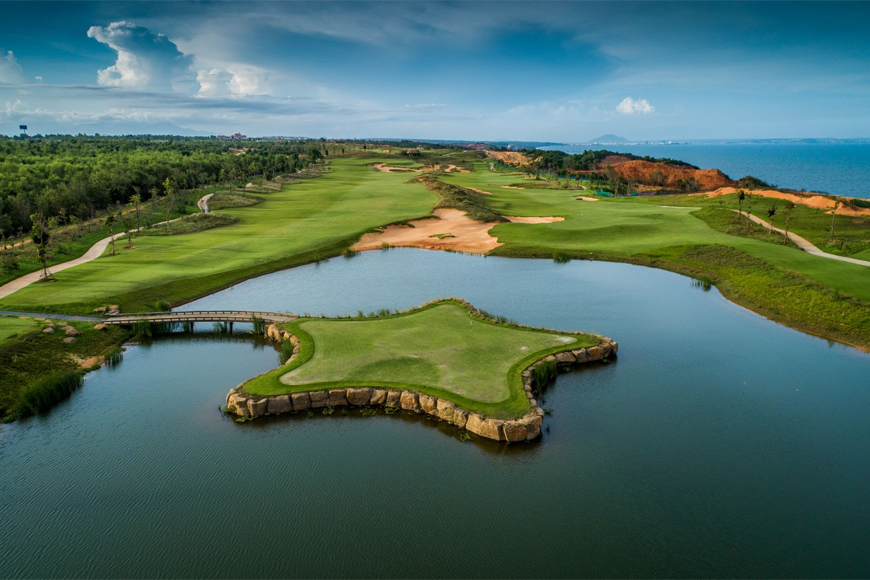 Thiết kế sân tuyệt đẹp chuẩn quốc tế. Ảnh: Sưu tầm