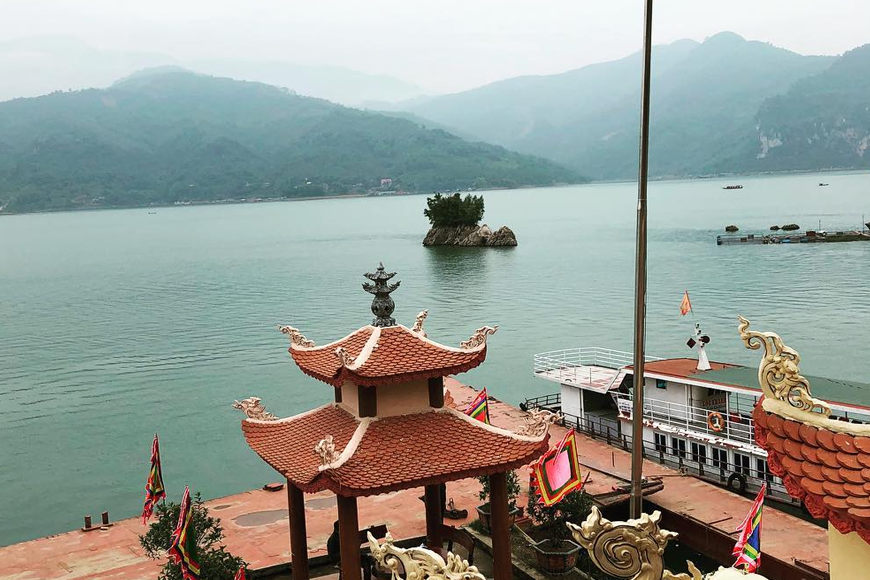 Thời điểm ghé thăm đền. Ảnh: Sưu tầm