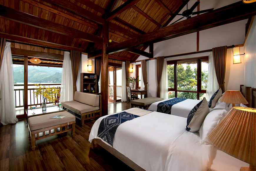 Phòng nghỉ dưỡng tuyệt đẹp. Ảnh: Sưu tầm