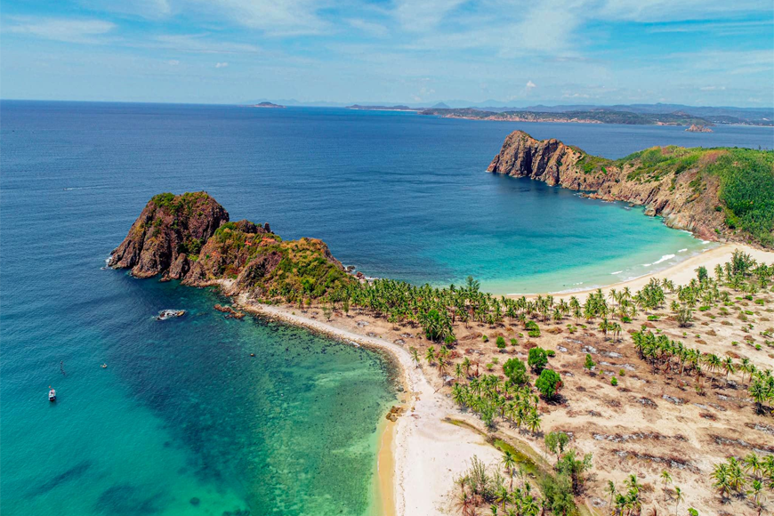 Khám phá vẻ đẹp Bãi Ôm - Bãi Rạng. Ảnh: Sưu tầm