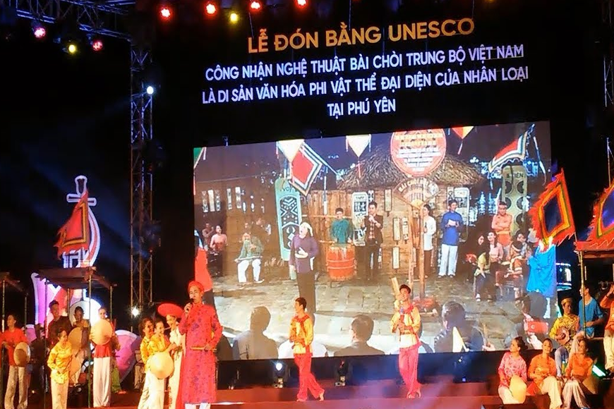 Lịch sử phát triển bài chòi. Ảnh: Sưu tầm