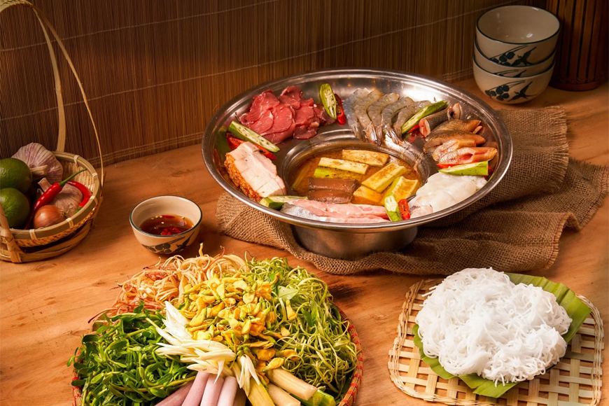 Lẩu mắm đậm đà. Ảnh: Sưu tầm