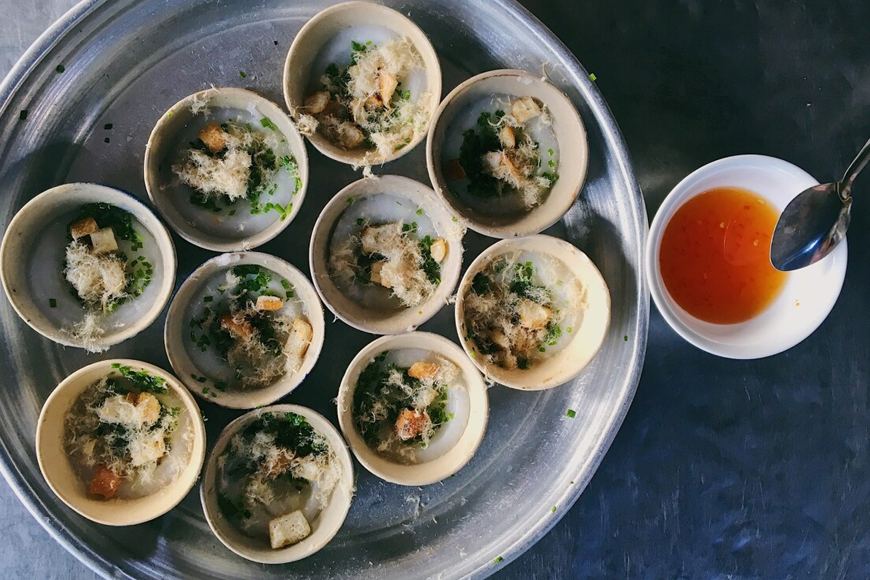 Bánh bèo Tháp Nhạn hấp dẫn. Ảnh: Sưu tầm