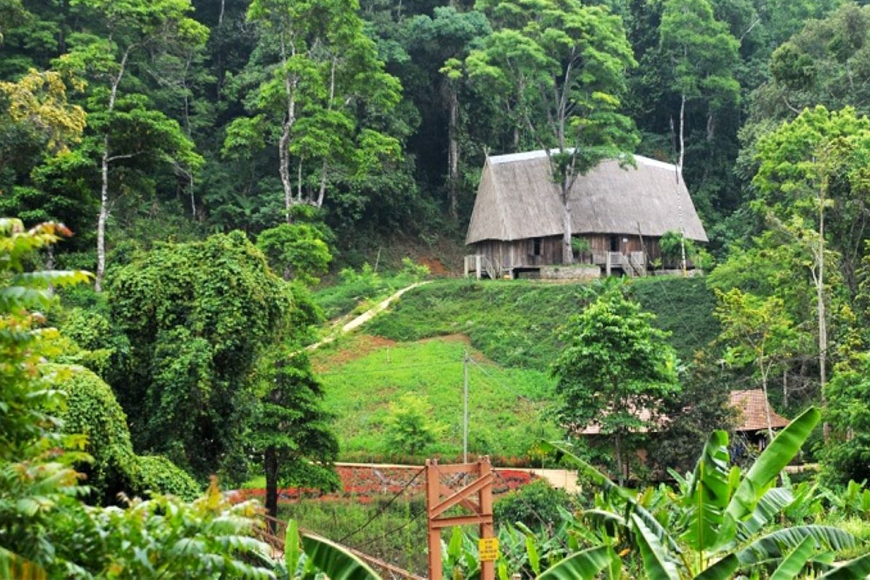 Ghé thăm bản làng Kon Bring. Ảnh: Sưu tầm