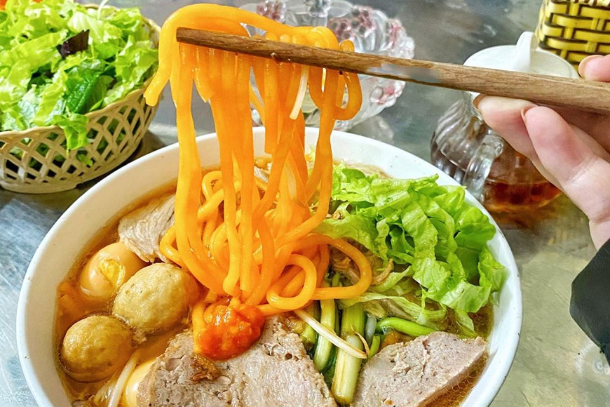 Bún đỏ Quảng Ngãi. Ảnh: Sưu tầm
