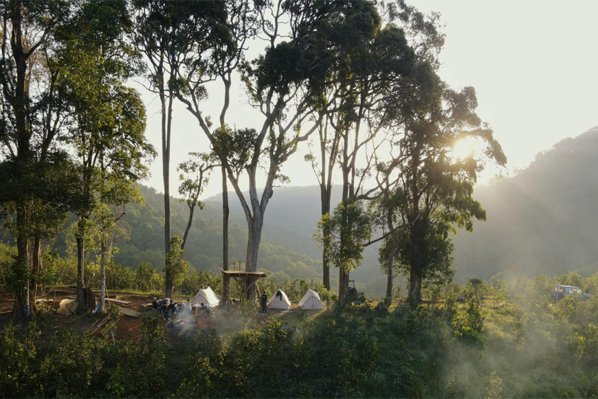 Điểm đến camping lý tưởng. Ảnh: Sưu tầm