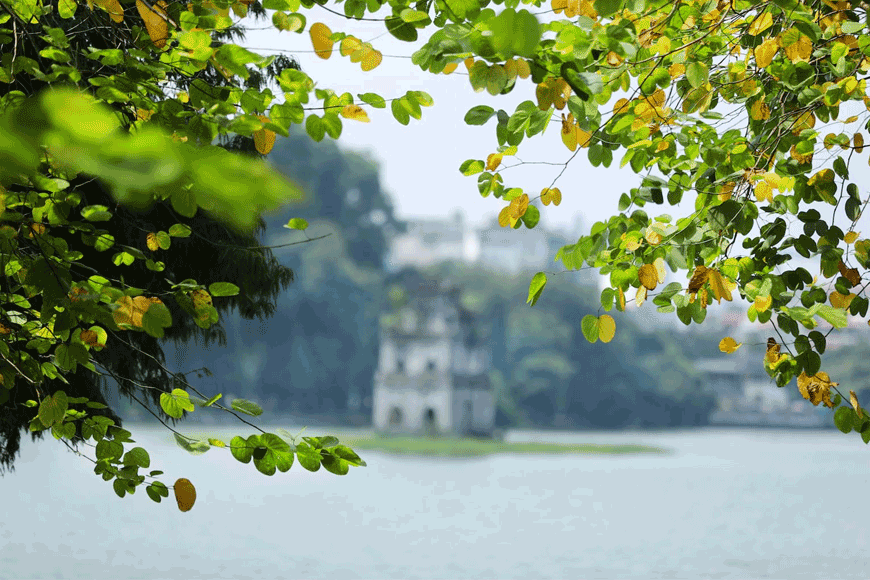 Thời tiết mùa thu Hà Nội. Ảnh: Sưu tầm