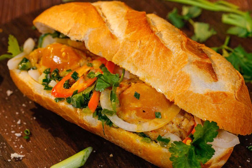 banh mi xiu mai
