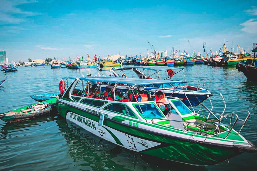 Cách di chuyển ra Cù Lao Câu