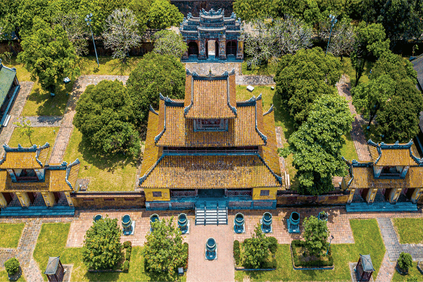 Thưởng thức những tiết mục nhã nhạc cung đình đặc sắc. Ảnh: sưu tầm