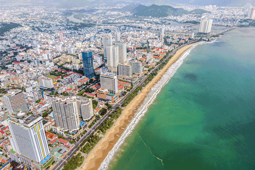 Khám phá Nha Trang vào những ngày đẹp trời. Ảnh: sưu tầm