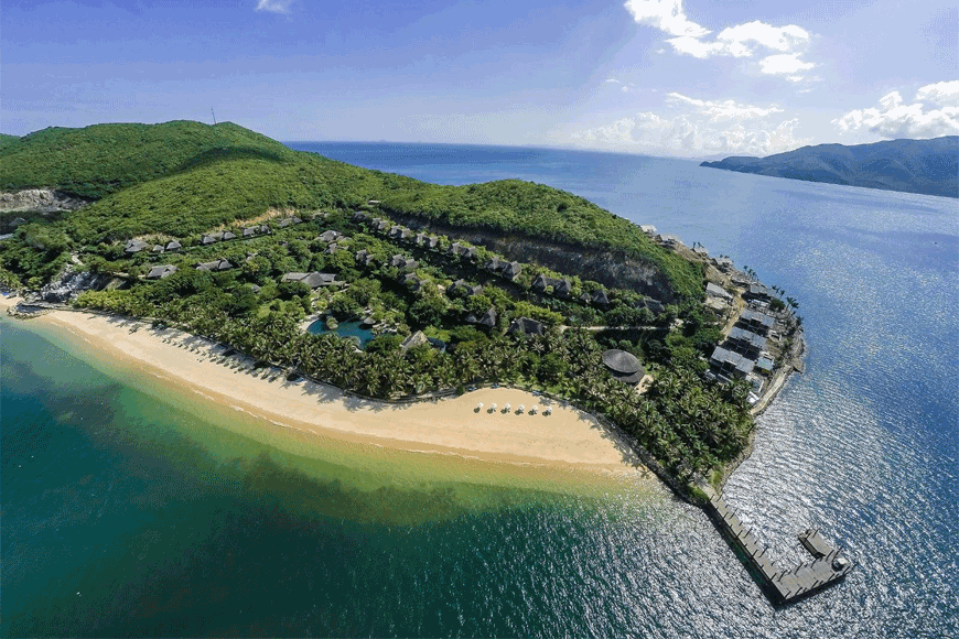 Khám phá vẻ đẹp đảo Hòn Tằm. Ảnh: sưu tầm