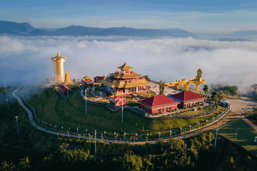 Điểm đến tĩnh tâm lý tưởng. Ảnh: sưu tầm