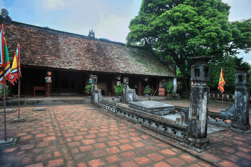 Tìm hiểu lịch sử đền thờ vua Lê Đại Hành. Ảnh: sưu tầm