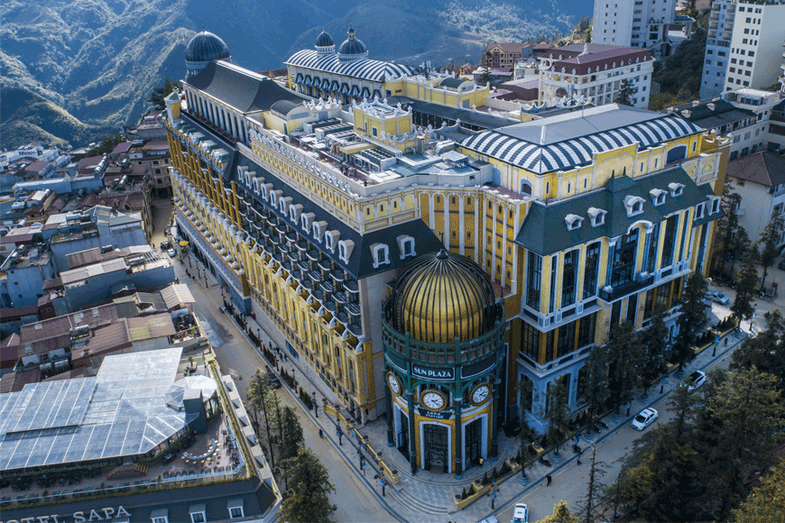 Sunplaza - điểm đến check in nổi tiếng. Ảnh: sưu tầm