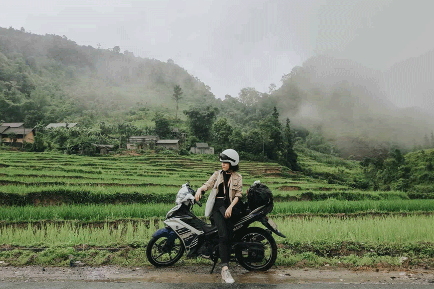 Phượt Tuyên Quang bằng xe máy vô cùng thú vị. Ảnh: sưu tầm