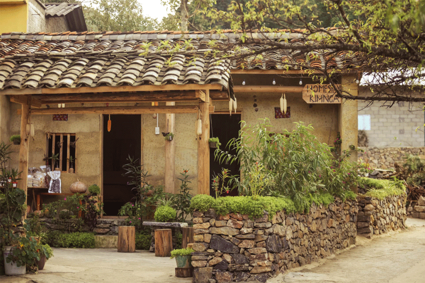 Góc nhỏ homestay Tuyên Quang. Ảnh: sưu tầm