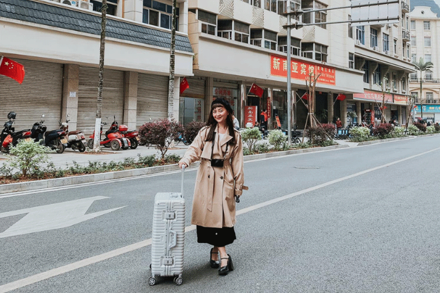 Khách du lịch Việt Nam tại Hà Khẩu (Nguồn: Sưu tầm)